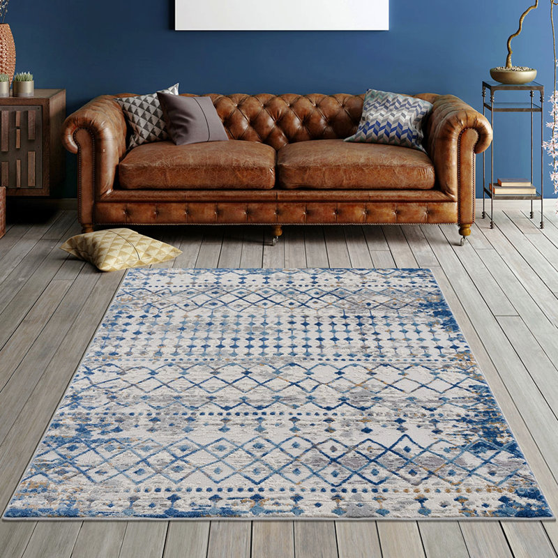 Tapis tissé, Rectangle 6 pi 6 po x 9 pi