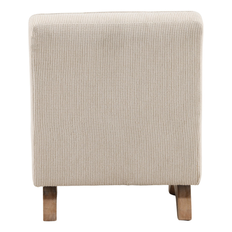 Abria Occasional Chair Sand, Cream Fabric