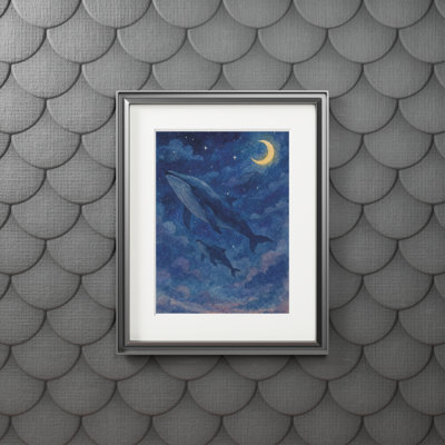 Posters Single Picture Frame Print