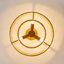 Lampe suspendue zen style japonais avec finition en bois et corde tissée-61391448