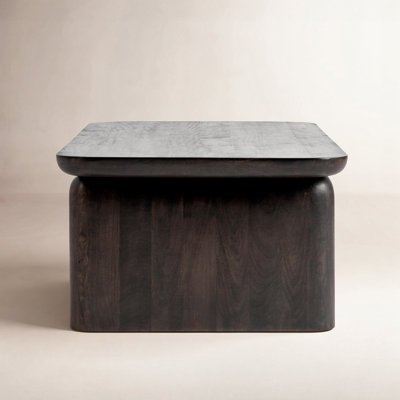 Bergholt Solid Wood Sled Coffee Table