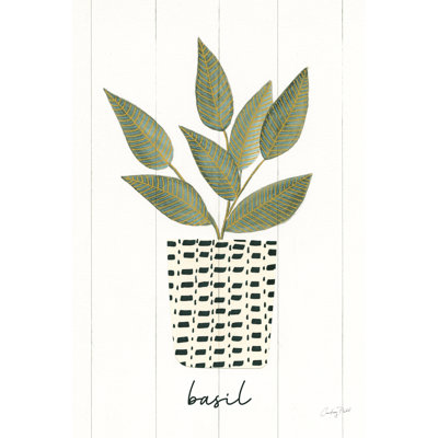 Herb Garden VII - Wrapped Canvas Print