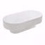 Table basse ovale 43,3 "l 6,8"
