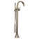 Doux Single Handle Floor Mounted Freestanding Tub Filler with Handshower