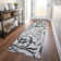 Premium Machine Washable Prisco Gray Rug