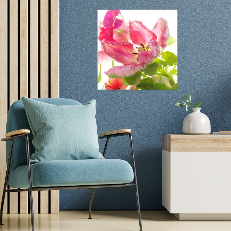 Perroquet tulipe, H 18 po x l 18 po