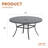 53" Patio Roud Metal Dining Table-982679825
