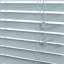 Premium Faux Wood Venetian Blinds - Waterproof PVC Window Blinds with Corded Light & Privacy Control for Kitchen, Bathroom & Bedroom-538958414-538424688