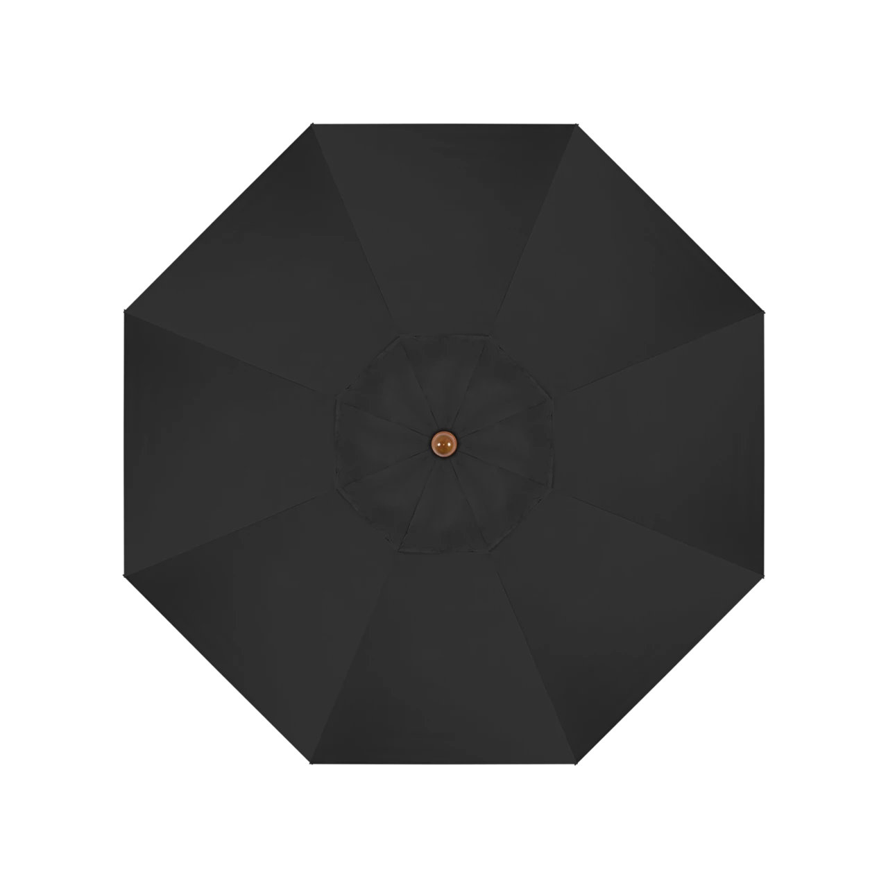 Manford 90'' Sunbrella® Outdoor Umbrella, Canvas Black Sunbrella® Canvas