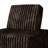 3-Piece Brown Velvet Modular Chair Set-1199860410