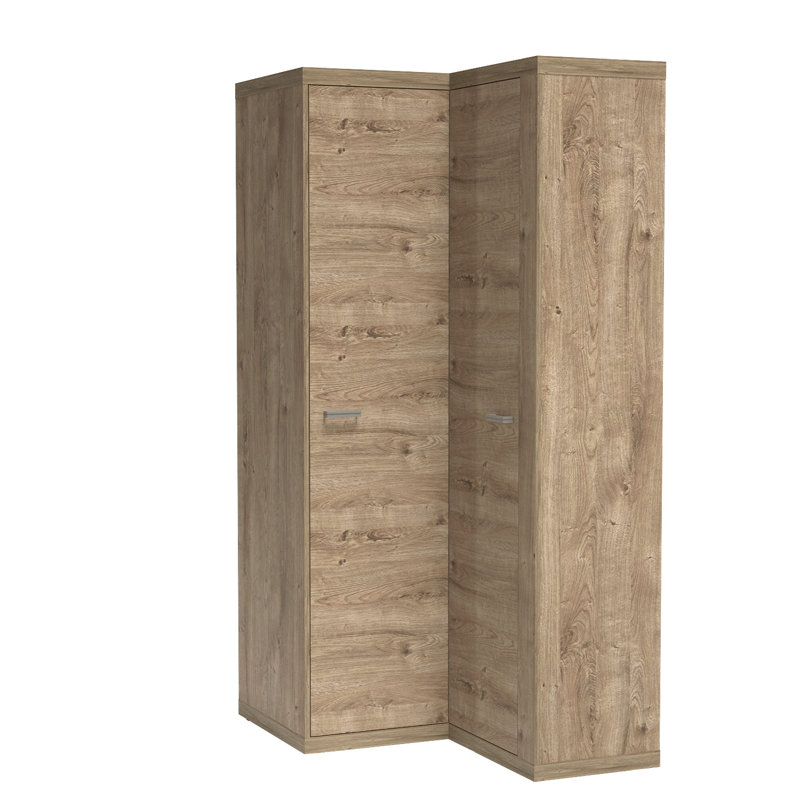 Corner Wardrobe Natural