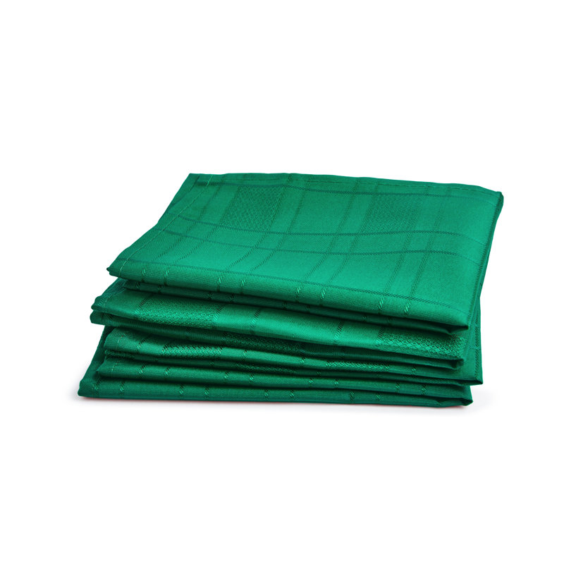 Chequers Table Accessory, Forest Green