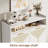 Calixto 39.37" Tilt Out Trash Can Cabinet with Double Hidden Trash Can Holder, Kitchen Free Standing Cabinet-834776054