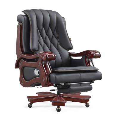 PENN EXECUTIVE CHAIRS Genuine Leather Executive Chair