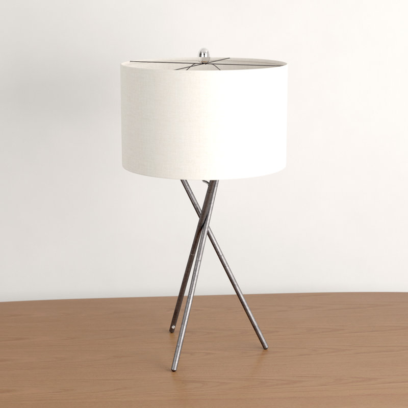 Dorthe Metal Tripod Lamp, Rust Black