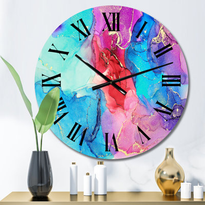 Horloge murale surdimensionnée
