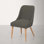 Chaise en bois massif Lozelle