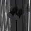 3 Door Arched Wall Mounted Glass Cabinets For Kitchen-1180455234