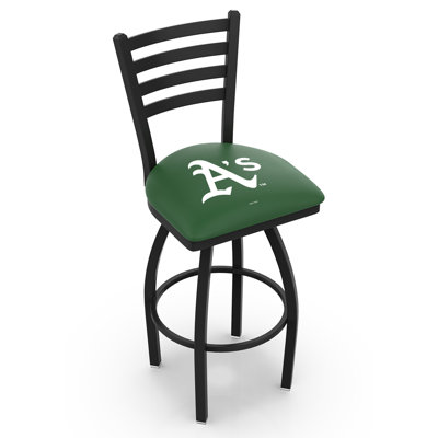L014 Oakland Athletics Swivel Counter Stool