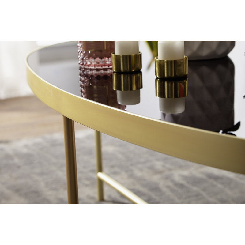 Adelia Frame Coffee Table, Gold