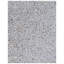 Mosaic Leather Cowhide Geometric Area Rug in Silver-40096228