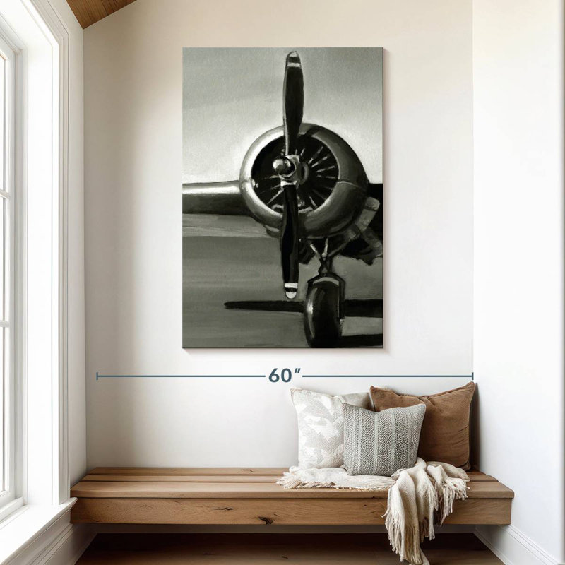 Mehar Vintage Flight I, 48" H x 32" W