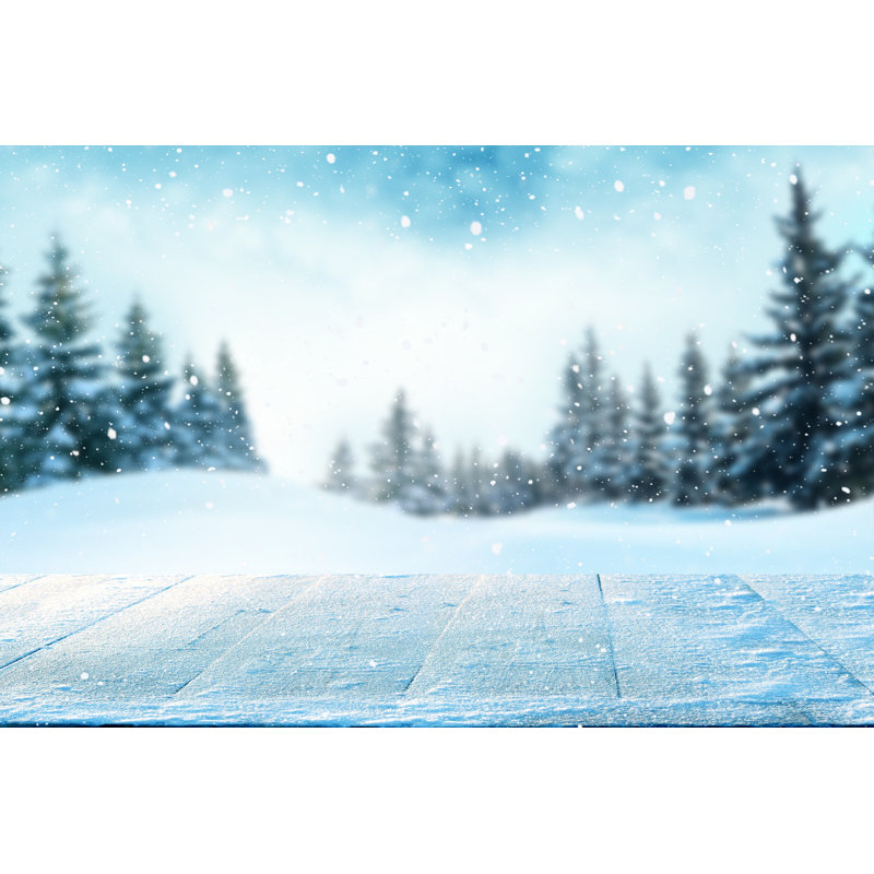 Paysage hivernal, L 48 po x H 32 po