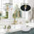 Willow Pull Down Sprayer Kitchen Faucet with Touchless Sensor, LED, Soap Dispenser and Deck Plate-76655474