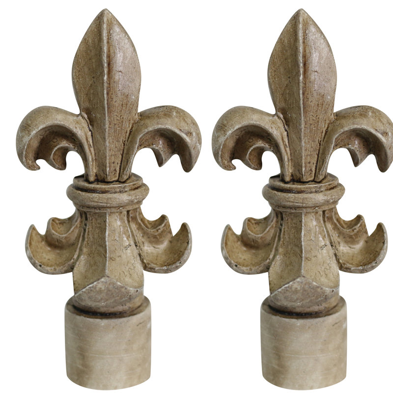 Fleuron en Delp Fleur de Lis, Cottage