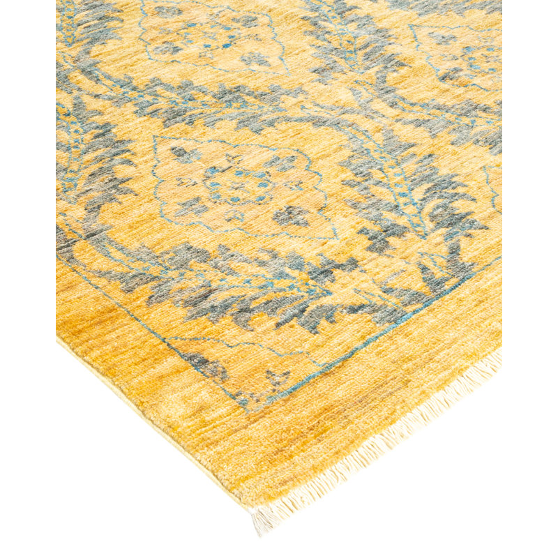 Hillie One-of-a-Kind 7'10" x 9'8" Hand Knotted Area Rug