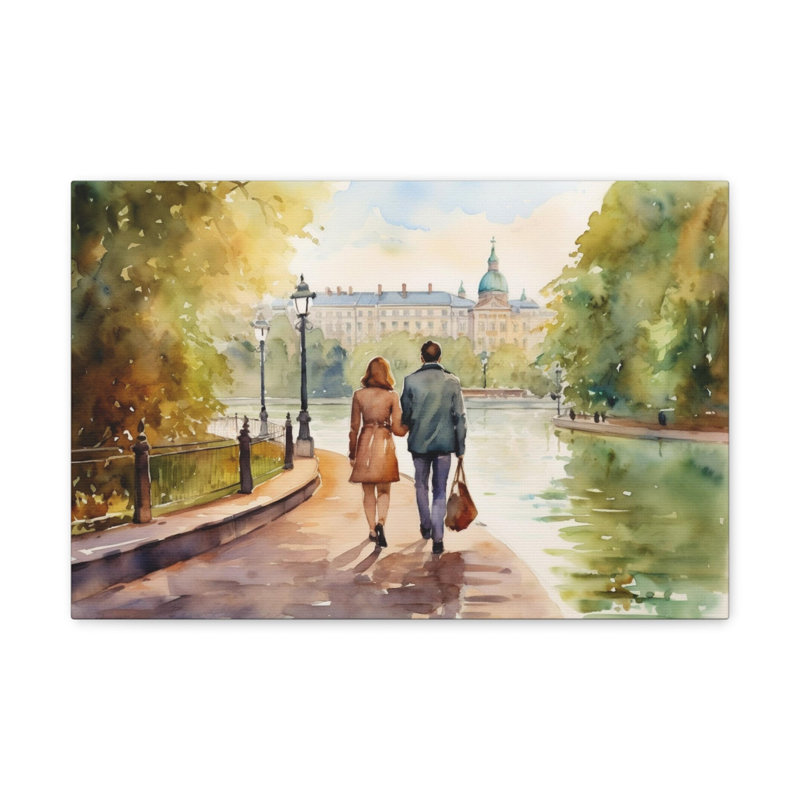 No Frame Print on Canvas, 12cm H x 16cm W