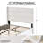 Gurpaige Lift Up Storage Upholstered Platform Bed with 53-inch Tall Headboard-103554811-103554680