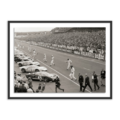 Start Of The Le Mans Race Print by Getty Images