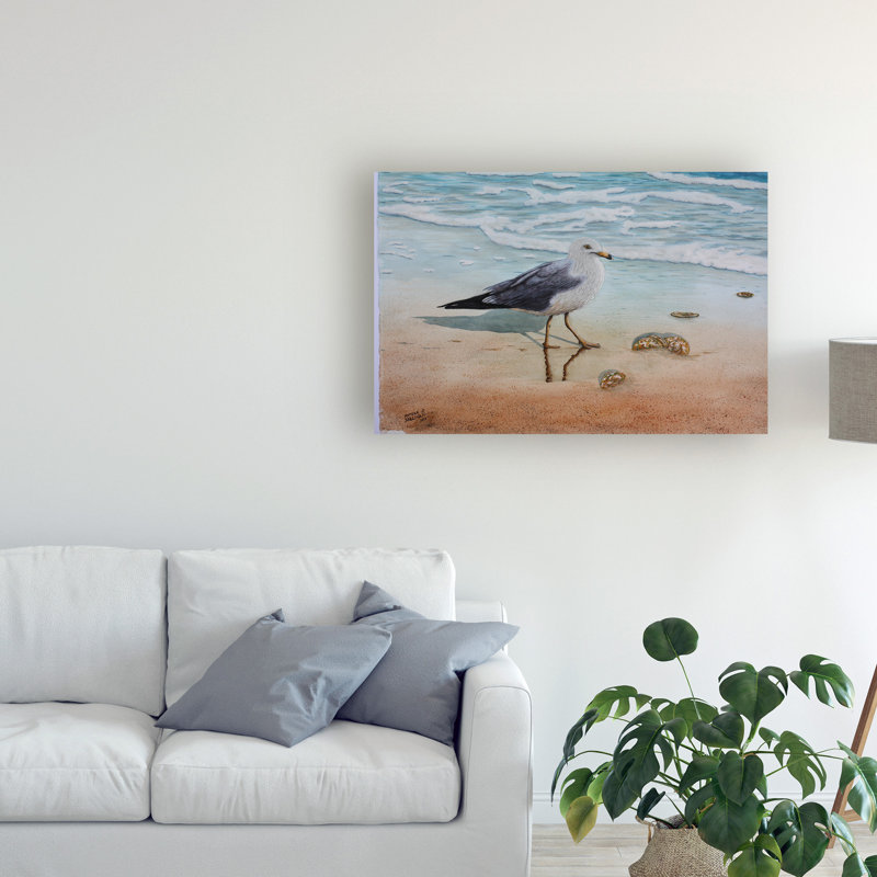 Reproduction d’art sur toile, "1 goéland" par Patrick Sullivan