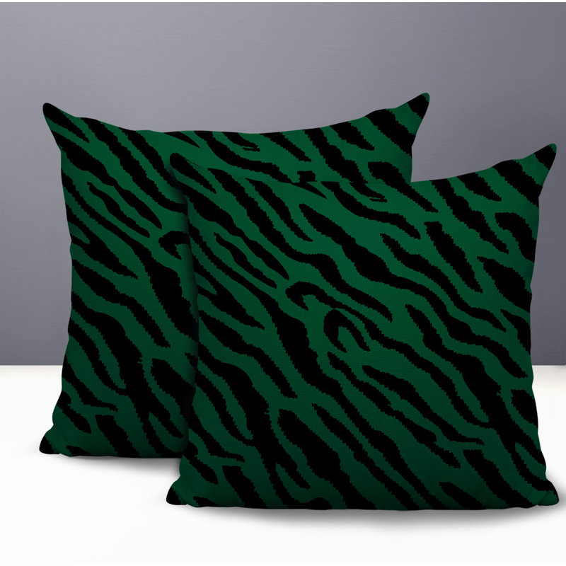 Coussin intérieur / extérieur Valerie, 16x16, Green