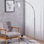 Amersham 130cm Arched Floor Lamp with Marble Base-1223832310-1131911092