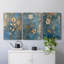 Floral Study Series XV - Ensemble de toiles tendues avec châssis Premium - Prêt à être accroché-102399836