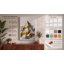 Mountain at Sunrise Scandinavian - Wrapped Canvas-1457916146-1457916154