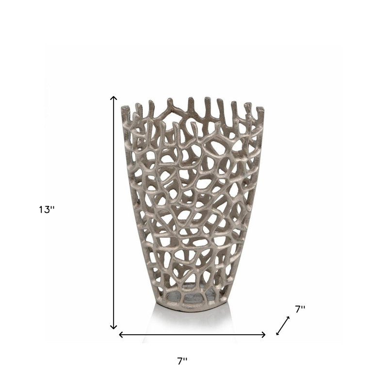 Vase de table Adellynn, H 13 po x l 7 po x P 7 po