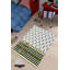 Tapis tissé de qualité supérieure, 5,2 x 7,5 pieds, 100% polyester, antibactérien, PVC antidérapant | Imprimé numérique 3D, hauteur de poils de 0,3 po | Lavable à la machine, idéal pour le salon et la chambre à coucher-717533113