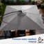 Parasol en porte-à-faux 98,4 po Dailan-282169698