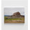 Rustic Barn with Mountains - Western Landscape, reproduction de photo