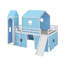 Lit mezzanine double avec tour-733530623