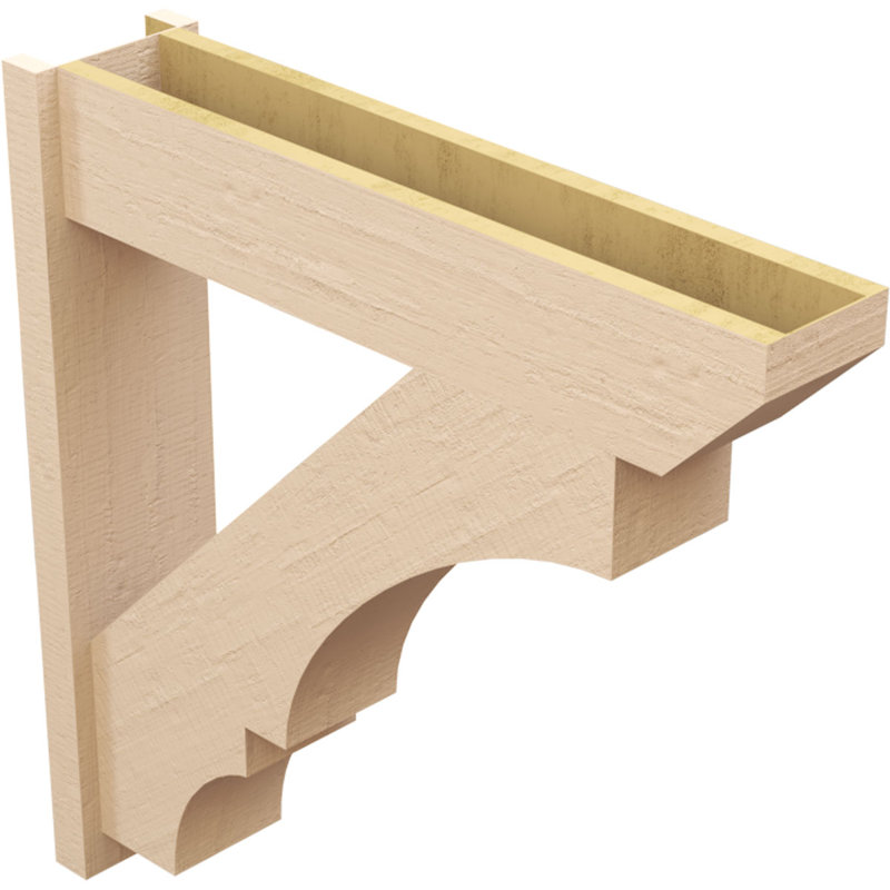 Bois de cèdre brut Balboa Slat, H 36 po x l 8 po x P 36 po