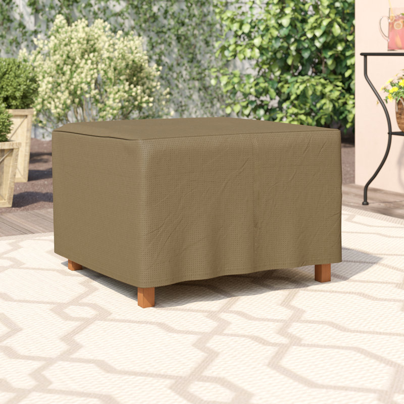 Outdoor Patio Table Cover, 18" H X 26" W x 26" D