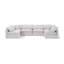 Canapé modulaire en velours 6 pièces Hinami-94482537