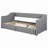 Upholstered Daybed With Extendable Design-1598241786