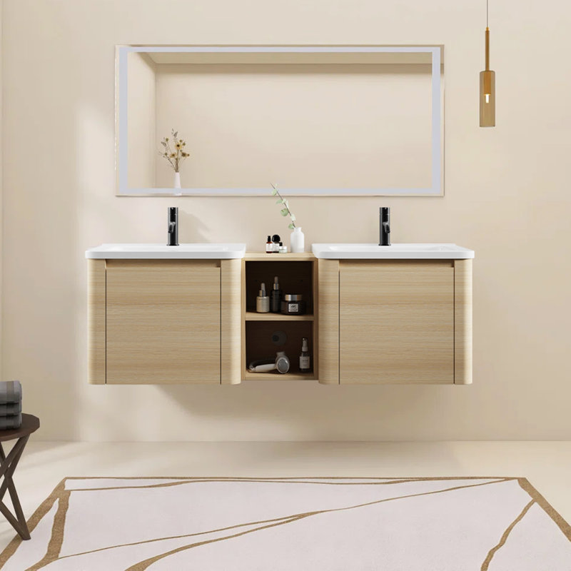 Ensemble de meuble-lavabo mural 60 po Modern