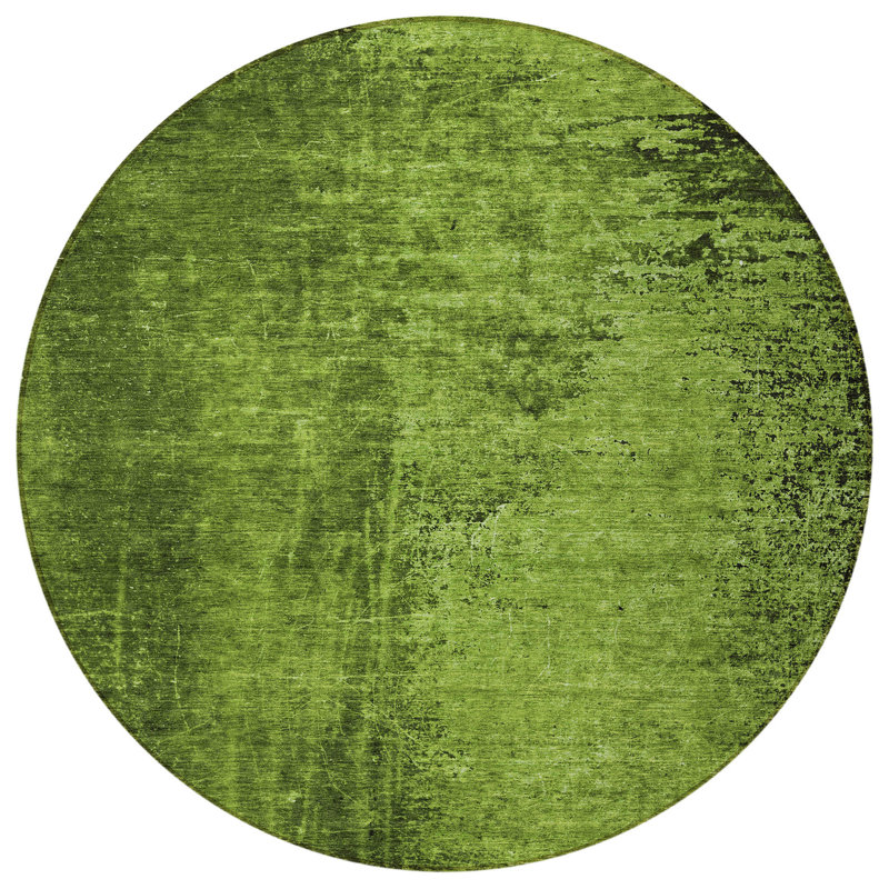 Tapis extérieur rond rond 8 po