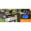 Propane Grill 3 Burner Barbecue Grill Stainless Steel Gas Grill With Side Burner For Outdoor BBQ, Camping